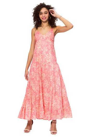 Robe femme 100% voile de coton double origine inde