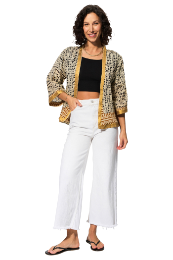 Kimono femme 100% coton origine inde