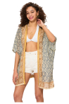 Kimono femme 100% coton origine inde