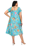 Robe grande taille 100% coton origine inde