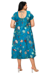 Robe grande taille 100% coton origine inde