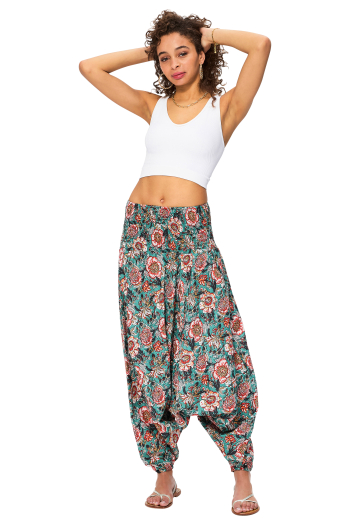 Sarouel 3en 1 femme 100% coton origine inde