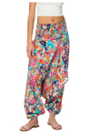 Sarouel 3en 1 femme 100% coton origine inde