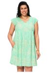 Robe grande taille 100% coton origine inde