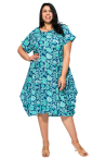 Robe grande taille 100% voile de coton origine inde