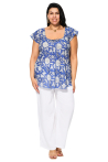 Chemisier grande taille 100% voile de coton origine inde