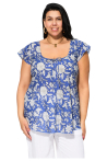 Chemisier grande taille 100% voile de coton origine inde