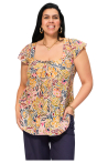 Chemisier grande taille 100% voile de coton origine inde