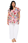 Chemisier grande taille 100% voile de coton origine inde
