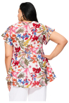 Chemisier grande taille 100% voile de coton origine inde