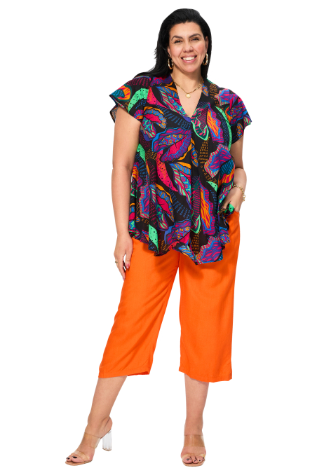 Chemisier grande taille 100% voile de coton origine inde