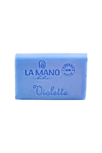 Savon violette au beurre de karité bio 100g