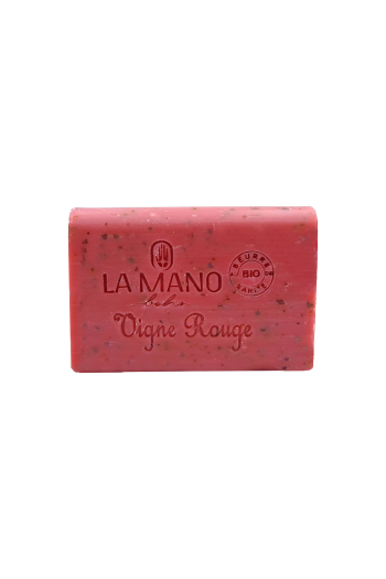 Savon vigne rouge au beurre de karité bio 100g