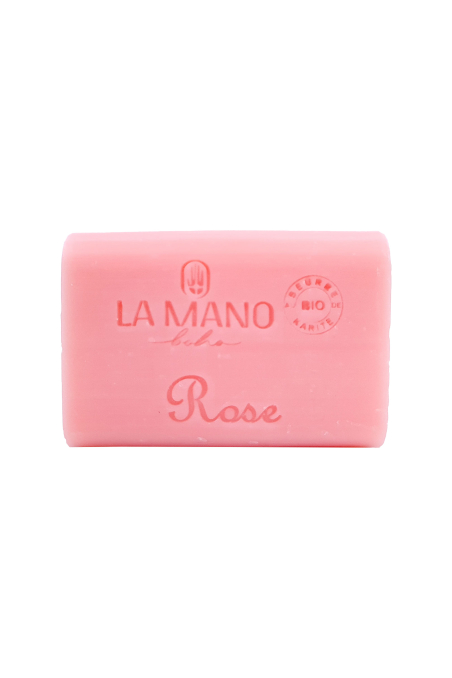 Savon rose au beurre de karité bio 100g