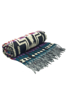 Écharpe ethnique xxl 100% polyester origine inde
