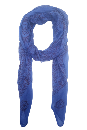 Foulard yoga om 100% viscose origine inde